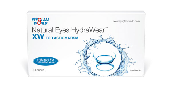 Natural Eyes HydraWear XW Toric 6 Pack large view angle 0